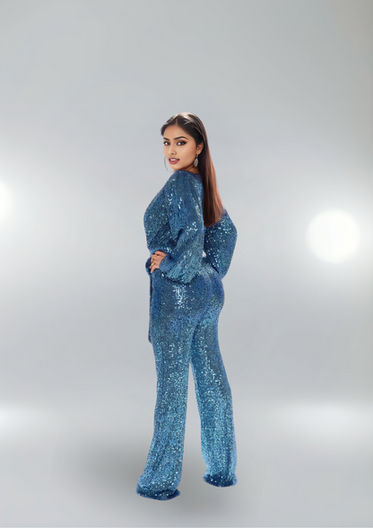 Helia Sequins Jumpsuit