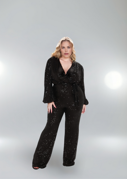 Helia Sequins Jumpsuit