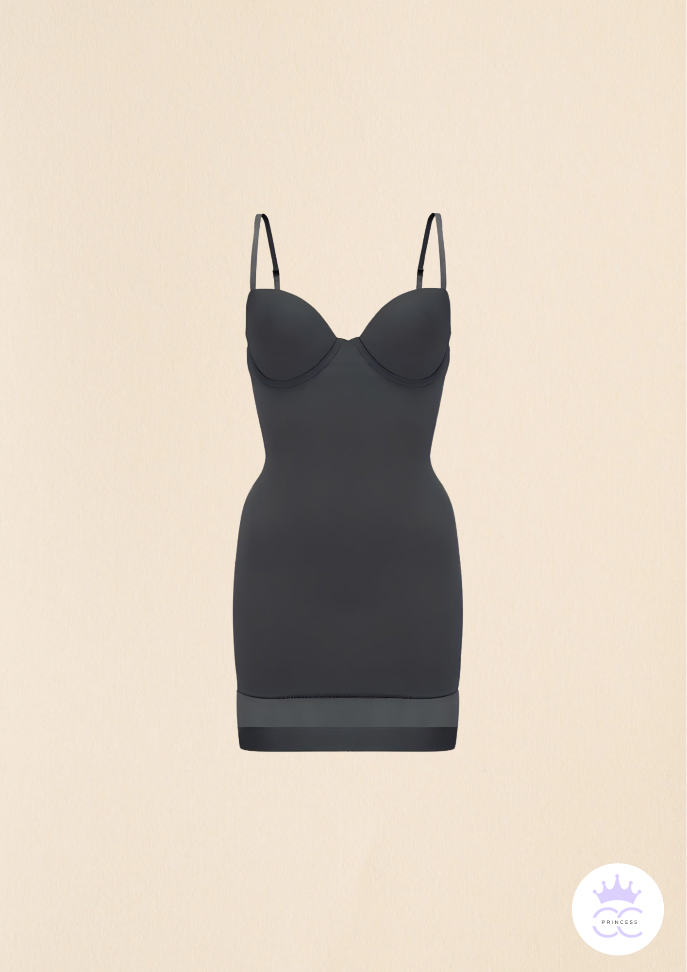 Body Contour Underwire Slip Dress