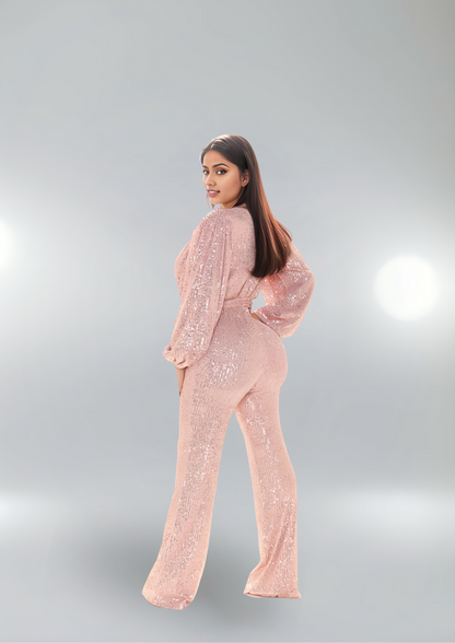 Helia Sequins Jumpsuit