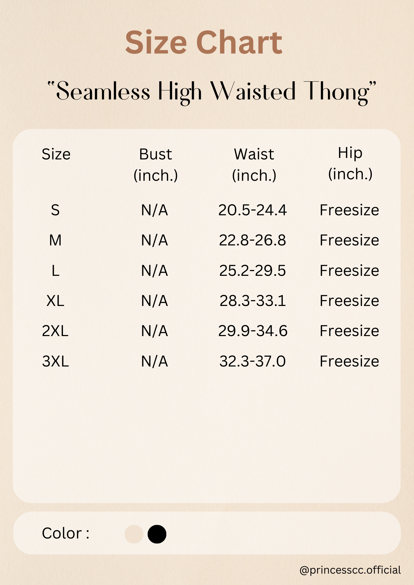 Seamless High Waisted Thong